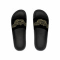 Men's Slide Sandals-Junglist Militia Since 1996 2nd Generation Logo