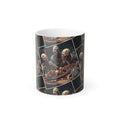 Cannibal Zombies Skull Fuckerz -Color Morphing Coffe Mug, 11oz - Junglist Militia Since 1996