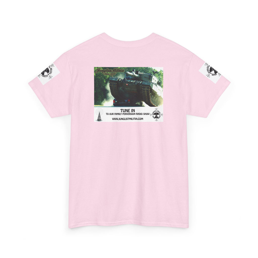 Classic Radio Junglist Militia The Junglist Militia Family Perversion Radio Show Los Angeles, California. Unisex Gildan T-Shirt