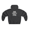 DNB Hardstyle Jungle Techno JERZEES® Unisex Pullover Hoodie – Underground Rave Streetwear Edition