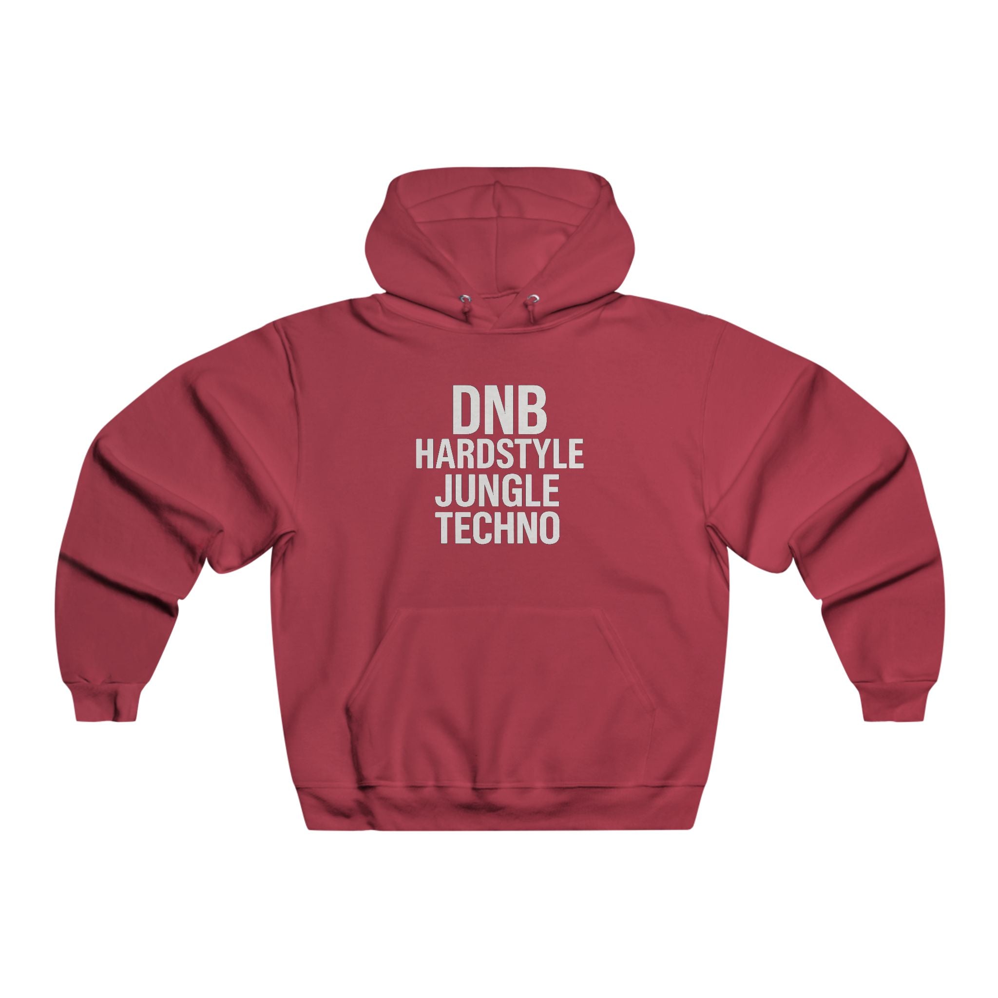 DNB Hardstyle Jungle Techno JERZEES® Unisex Pullover Hoodie – Underground Rave Streetwear Edition