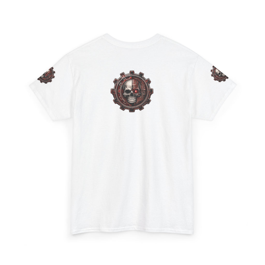 NEURODEMONIC - dnb hardstyle jungle techno trapcore metalcore Graffiti Skull Tee — Gildan Graphic Shirt