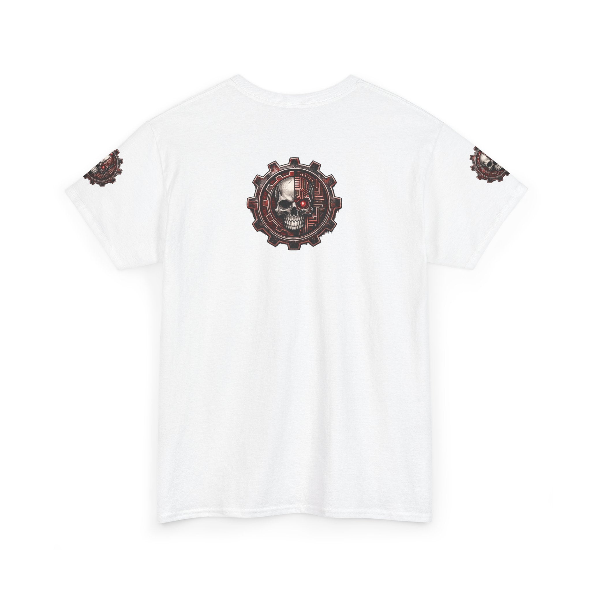 NEURODEMONIC - dnb hardstyle jungle techno trapcore metalcore Graffiti Skull Tee — Gildan Graphic Shirt