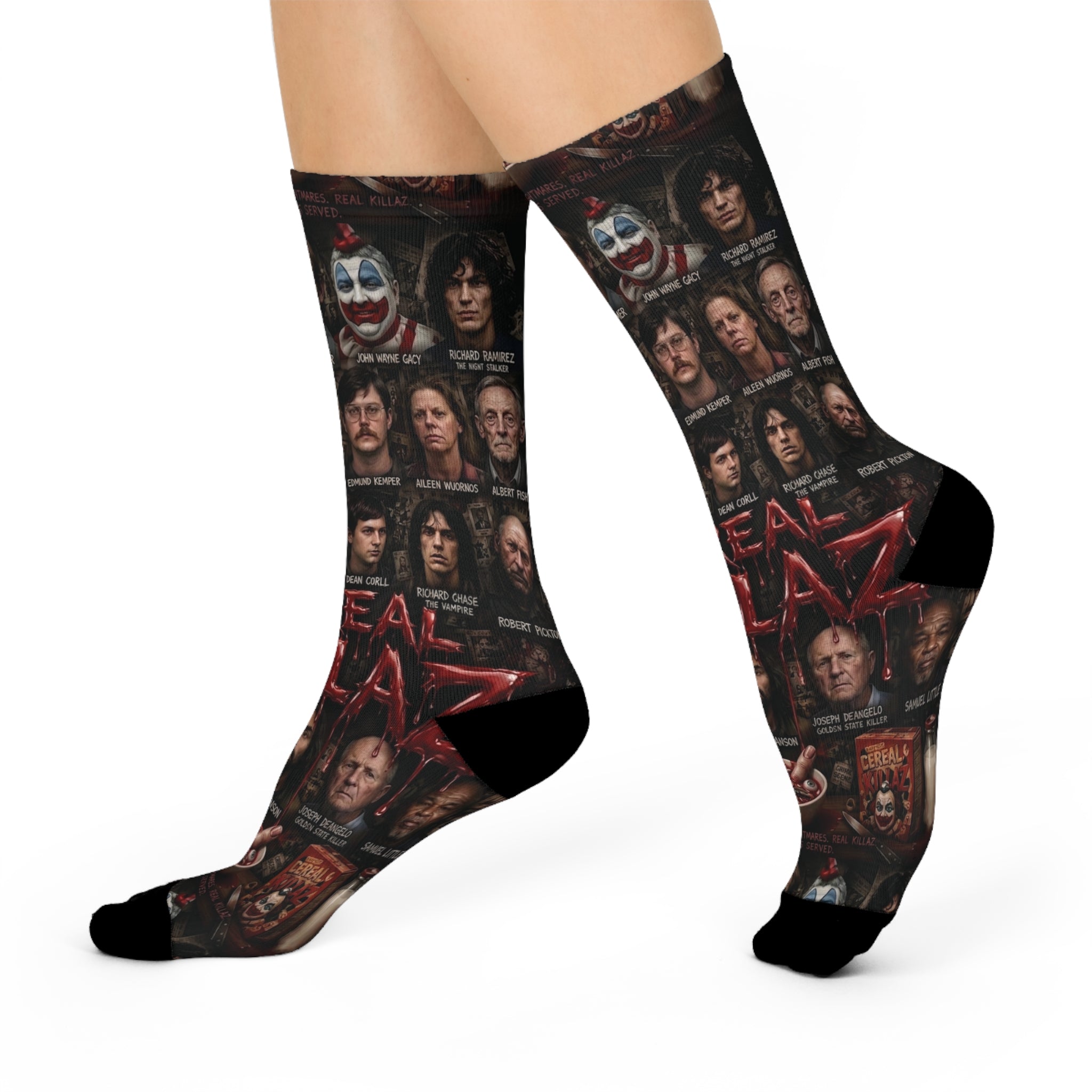 Cereal Killaz Socks – Premium True Crime Collector Edition | NeuroDemonic