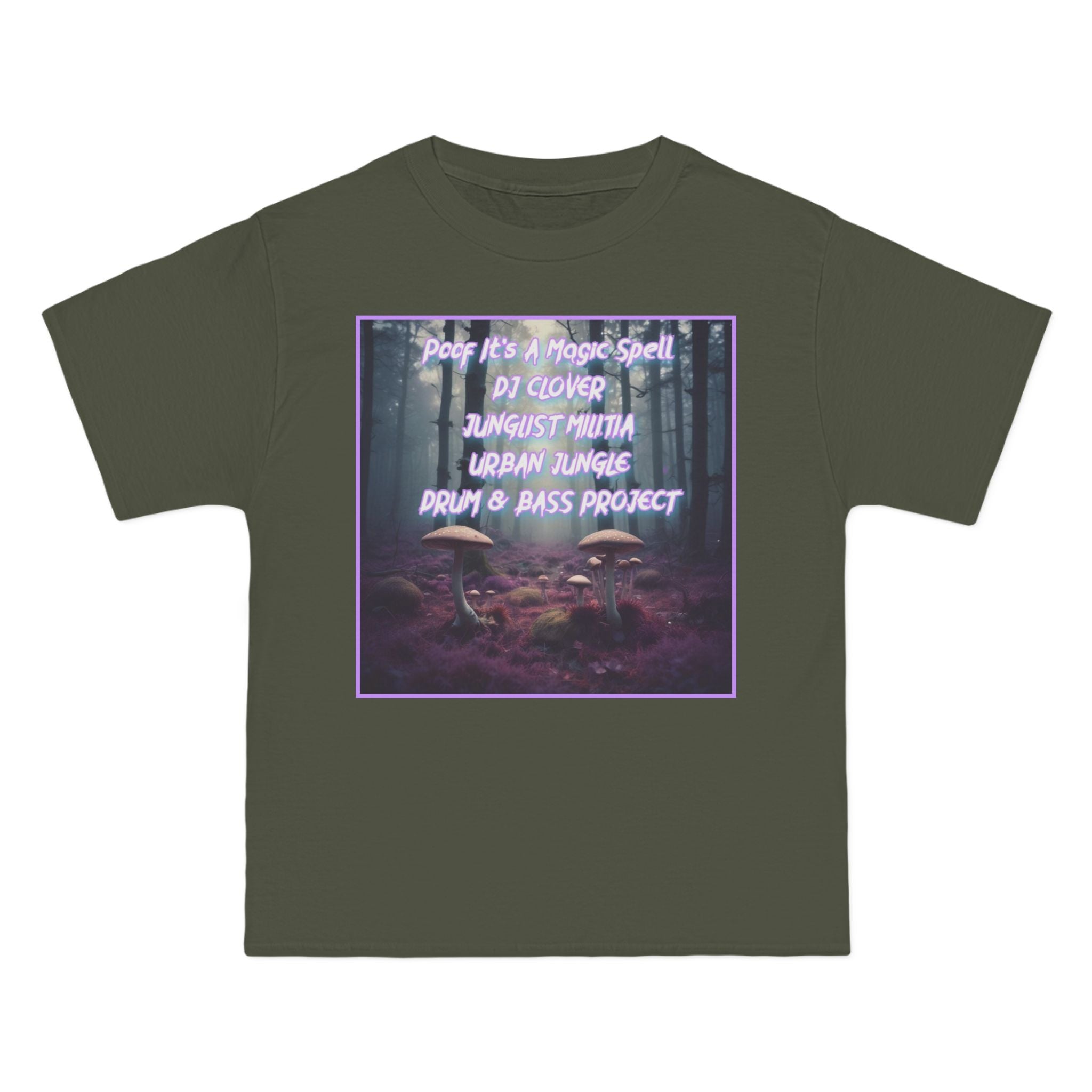 Beefy-T®  Poof It's A Magic Spell-DJ CLOVER-JUNGLIST MILITIA-URBAN JUNGLE DRUM & BASS PROJECT
