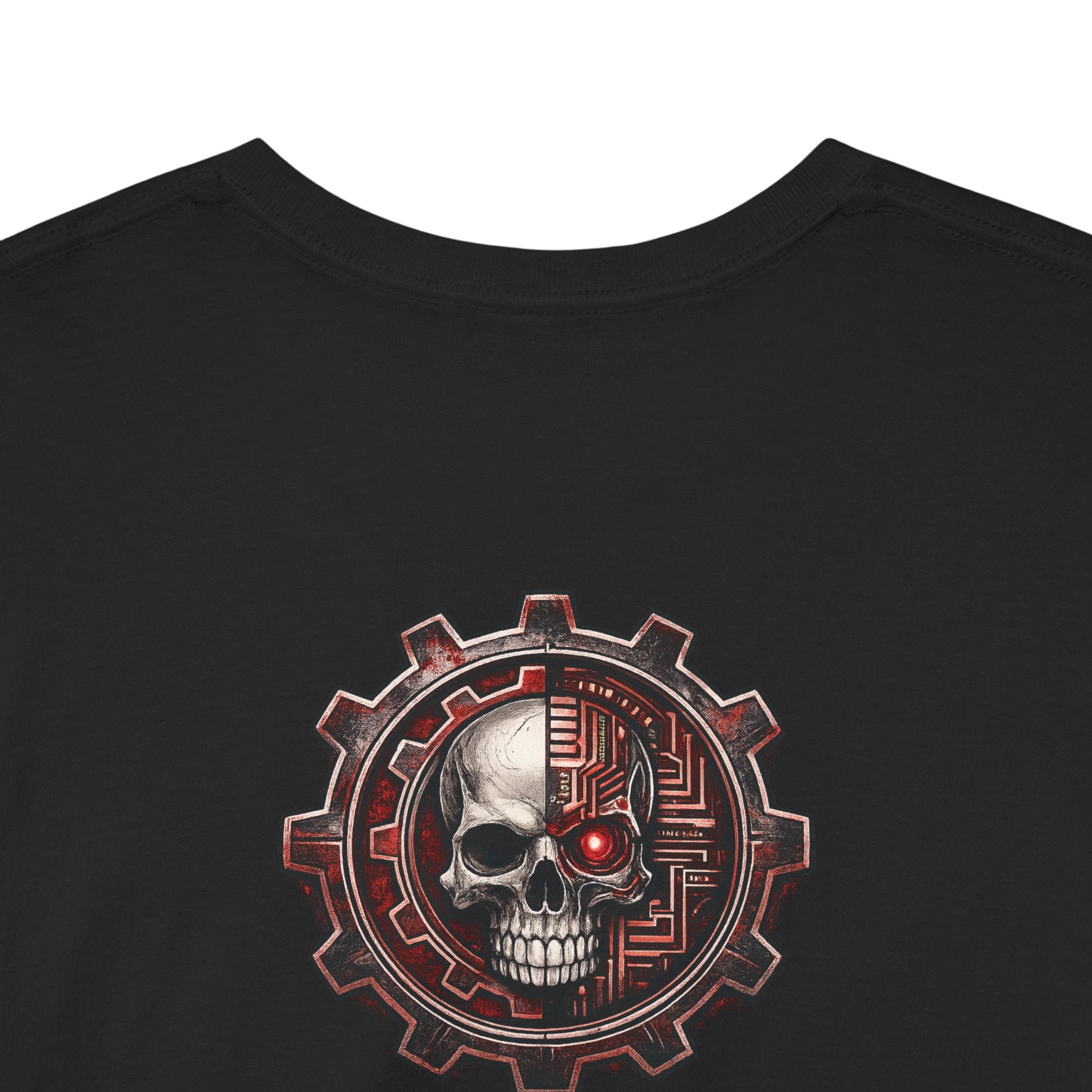 NEURODEMONIC - dnb hardstyle jungle techno trapcore metalcore Graffiti Skull Tee — Gildan Graphic Shirt