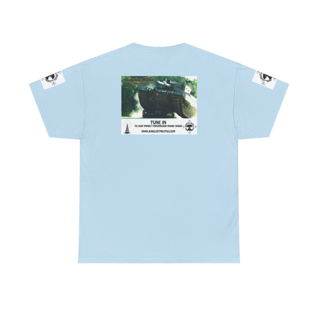 Classic Radio Junglist Militia The Junglist Militia Family Perversion Radio Show Los Angeles, California. Unisex Gildan T-Shirt