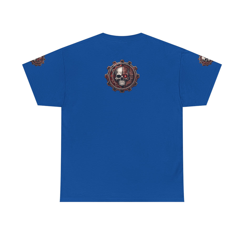 NEURODEMONIC - dnb hardstyle jungle techno trapcore metalcore Graffiti Skull Tee — Gildan Graphic Shirt