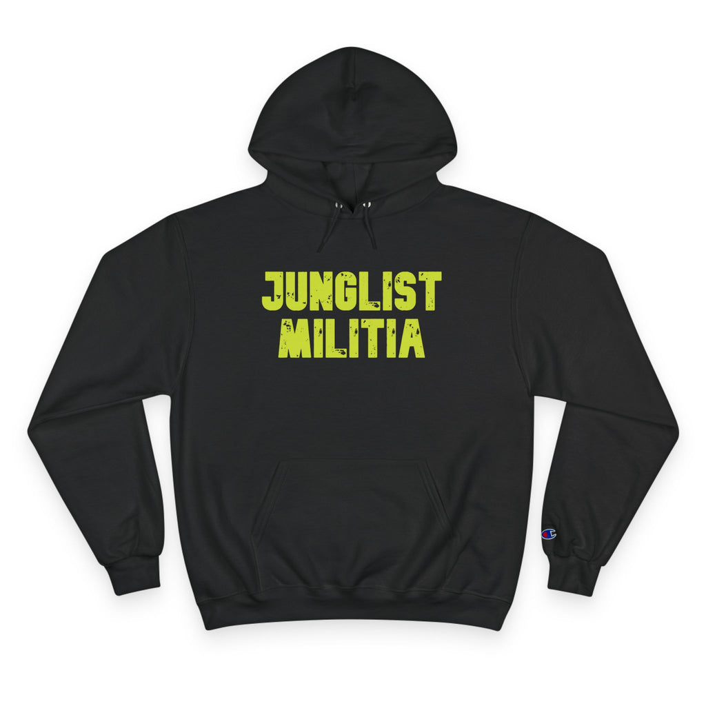 Champion Hoodie- JUNGLIST MILITIA ARMY