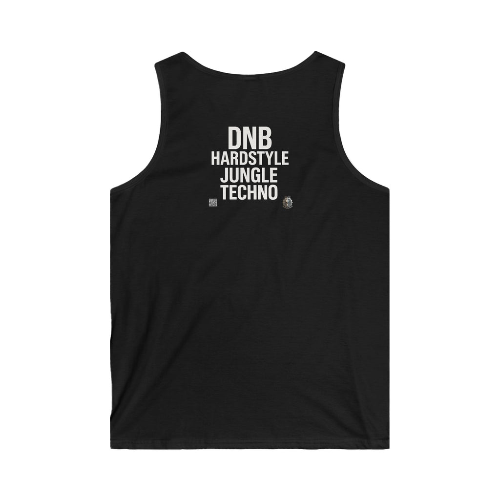 NeuroDemonic Electronic Music Genres Tank Top – DNB Hardstyle Jungle Techno Edition