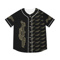 Men's Baseball Jersey (AOP)-Junglist Militia Since 1996 2nd Generation Logo