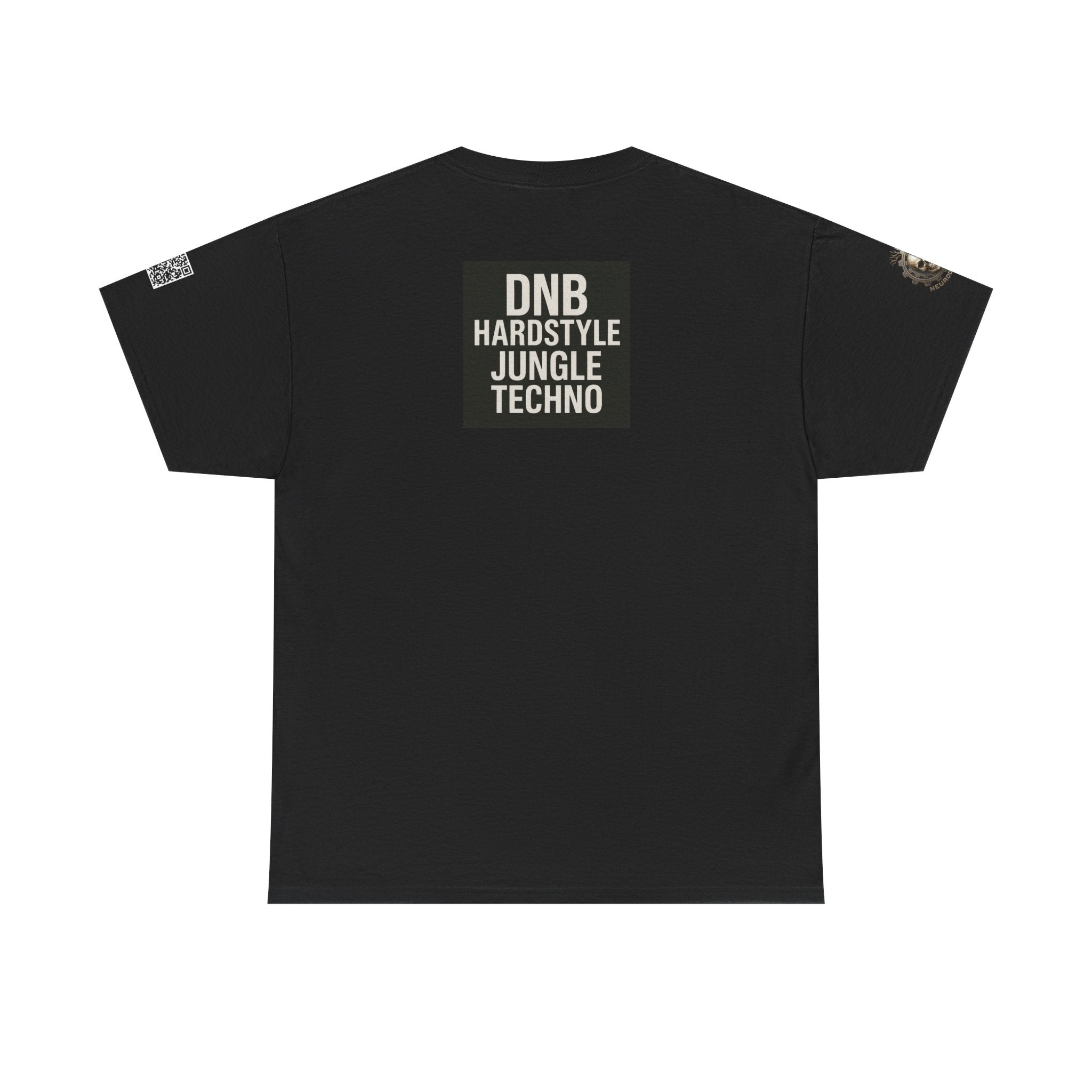 NeuroDemonic Carnival Jester T-Shirt – DNB Hardstyle Jungle Techno Edition