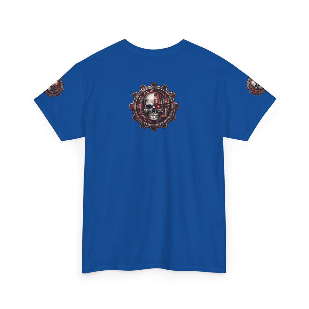 NEURODEMONIC - dnb hardstyle jungle techno trapcore metalcore Graffiti Skull Tee — Gildan Graphic Shirt