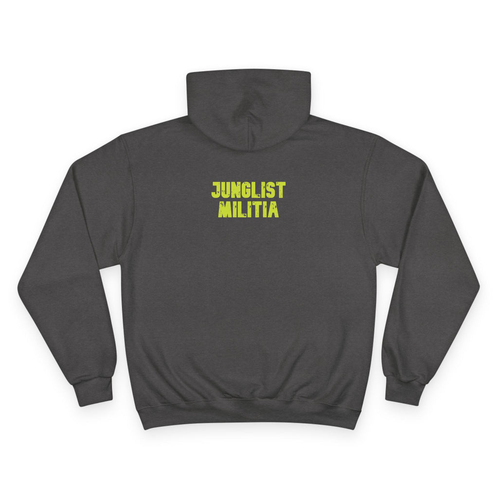 Champion Hoodie- JUNGLIST MILITIA ARMY