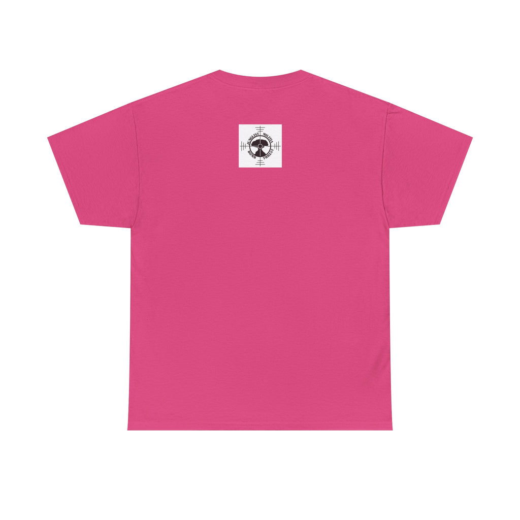 Fuck Terrorism 1st gen. Bomb Threat Logo - Unisex Heavy Cotton Tee - Junglist Militia Since 1996