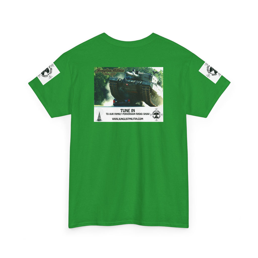 Classic Radio Junglist Militia The Junglist Militia Family Perversion Radio Show Los Angeles, California. Unisex Gildan T-Shirt