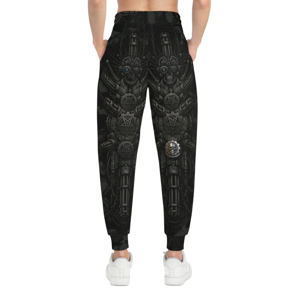 NeuroDemonic Infernal Machine Joggers – Premium All-Over Print Streetwear