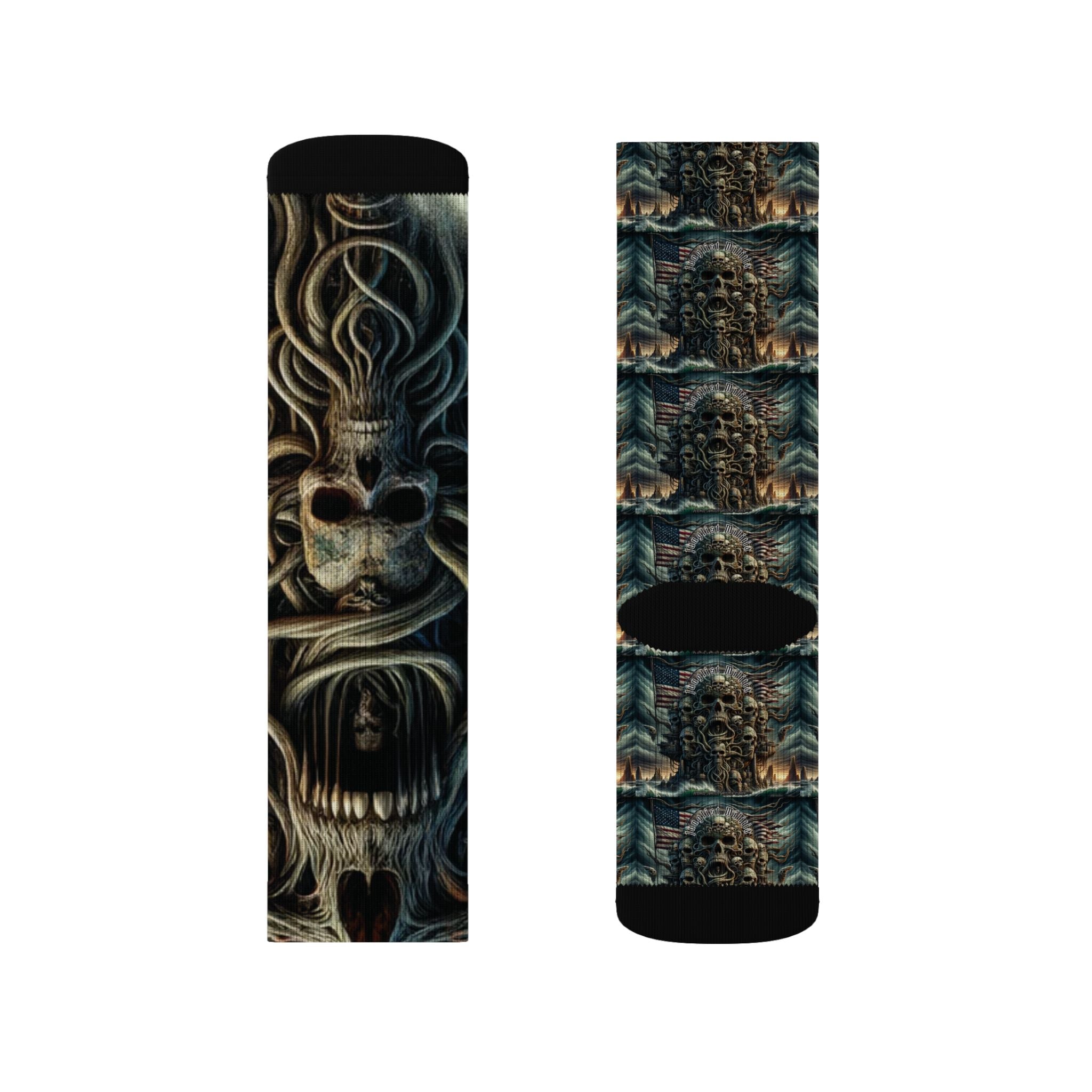 Ghosts of War Sublimation Socks- Unisex-Junglist Militia