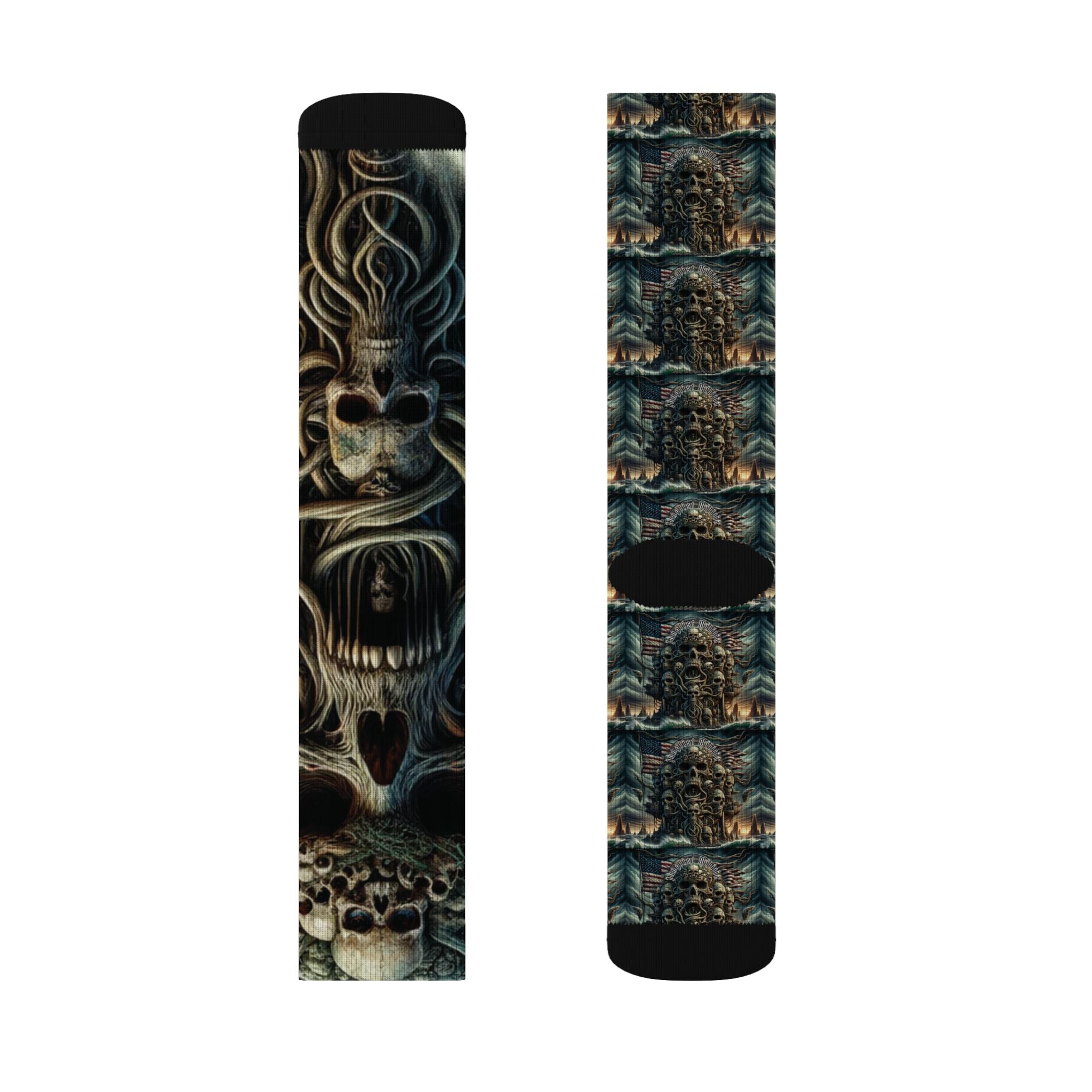 Ghosts of War Sublimation Socks- Unisex-Junglist Militia