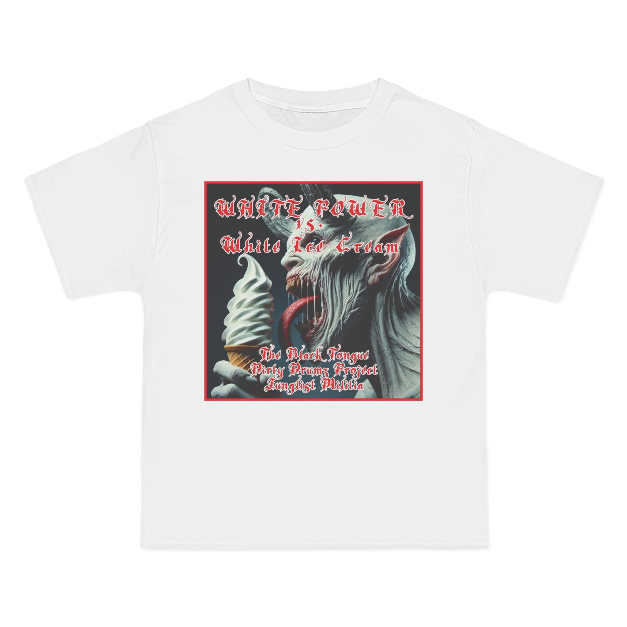 Beefy-T®  WHITE POWER vs. White Ice Cream dnb-The Black Tongue-Dirty Drumz- Project-Junglist Militia