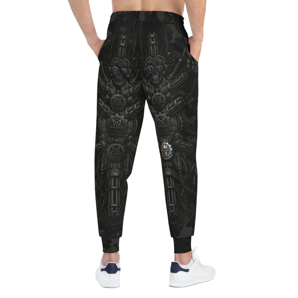 NeuroDemonic Infernal Machine Joggers – Premium All-Over Print Streetwear