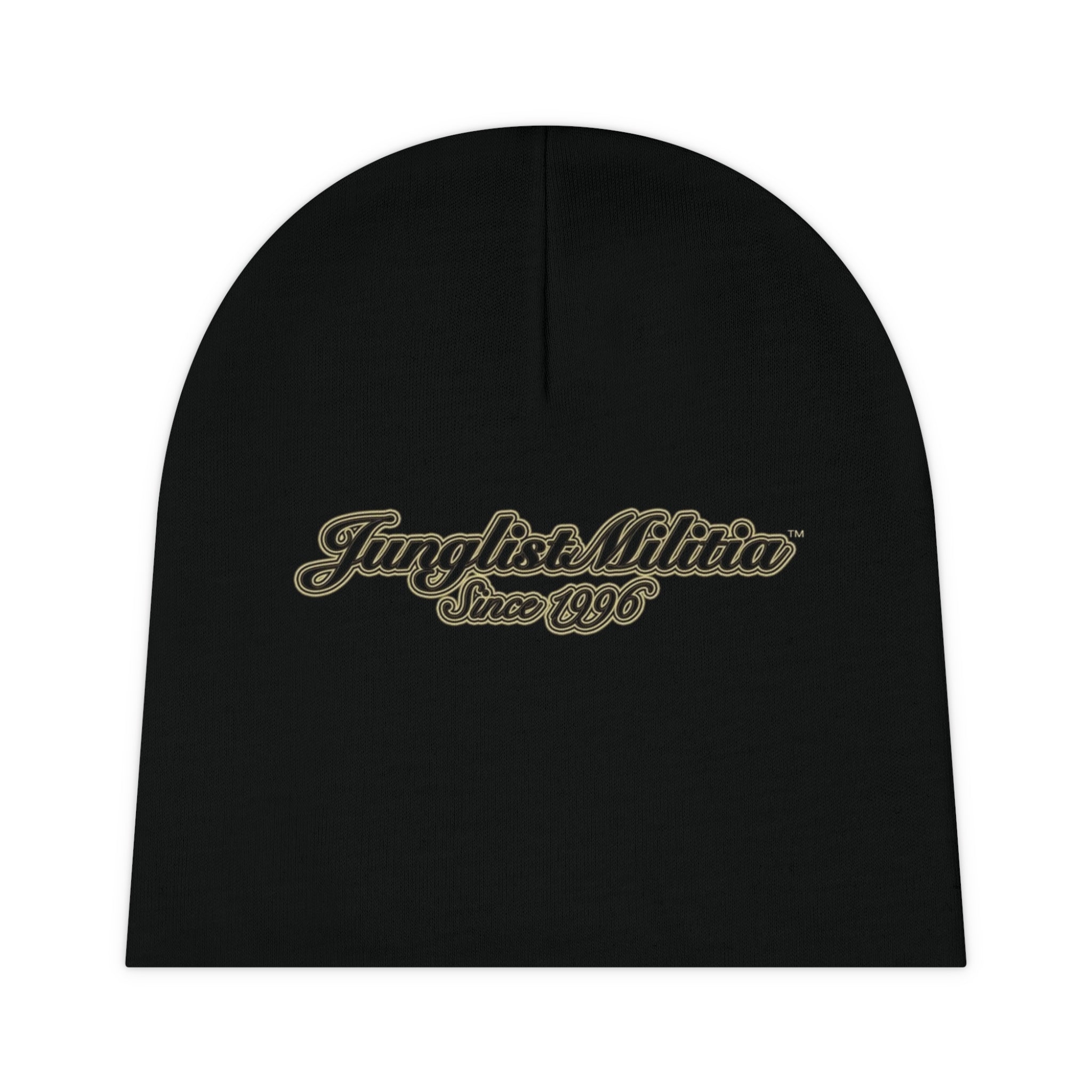 Baby Beanie (AOP)-Junglist Militia Since 1996 2nd Generation Logo