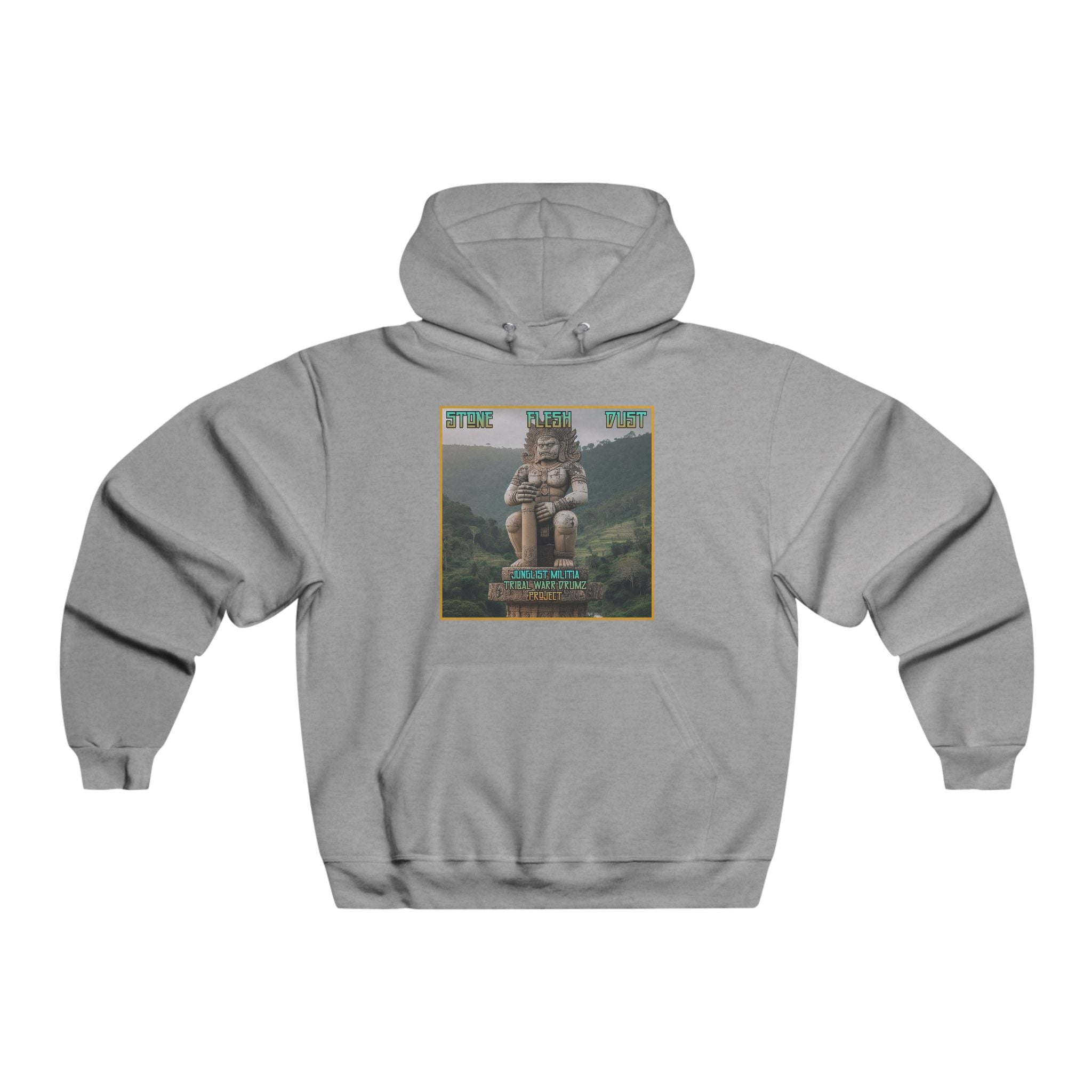 JERZEES NuBlend® STONE FLESH DUST-JUNGLIST MILITIA TRIBAL WARR DRUMZ PROJECT