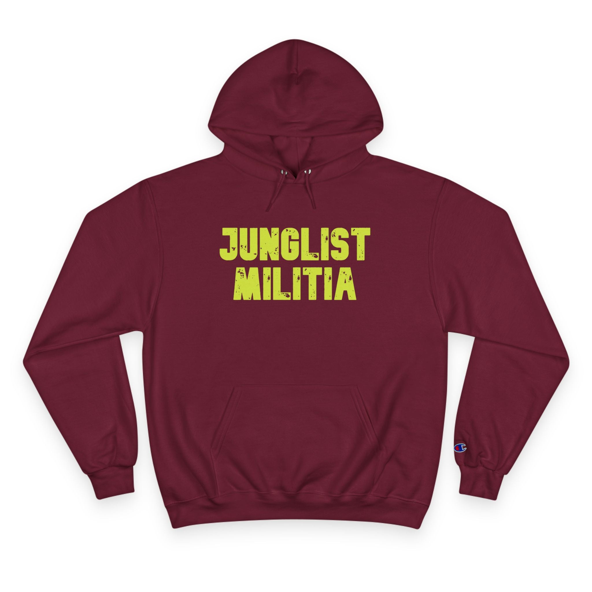 Champion Hoodie- JUNGLIST MILITIA ARMY