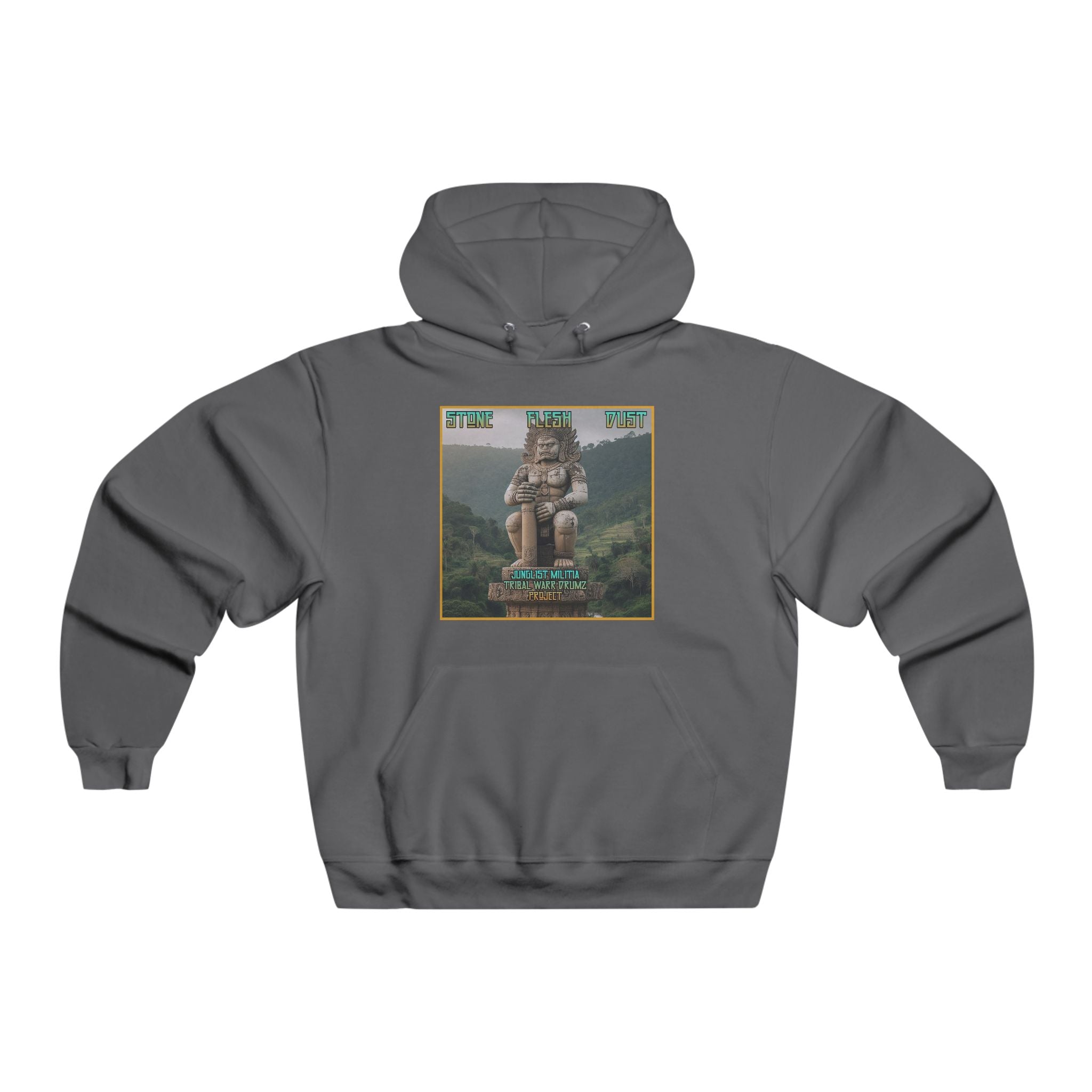 JERZEES NuBlend® STONE FLESH DUST-JUNGLIST MILITIA TRIBAL WARR DRUMZ PROJECT