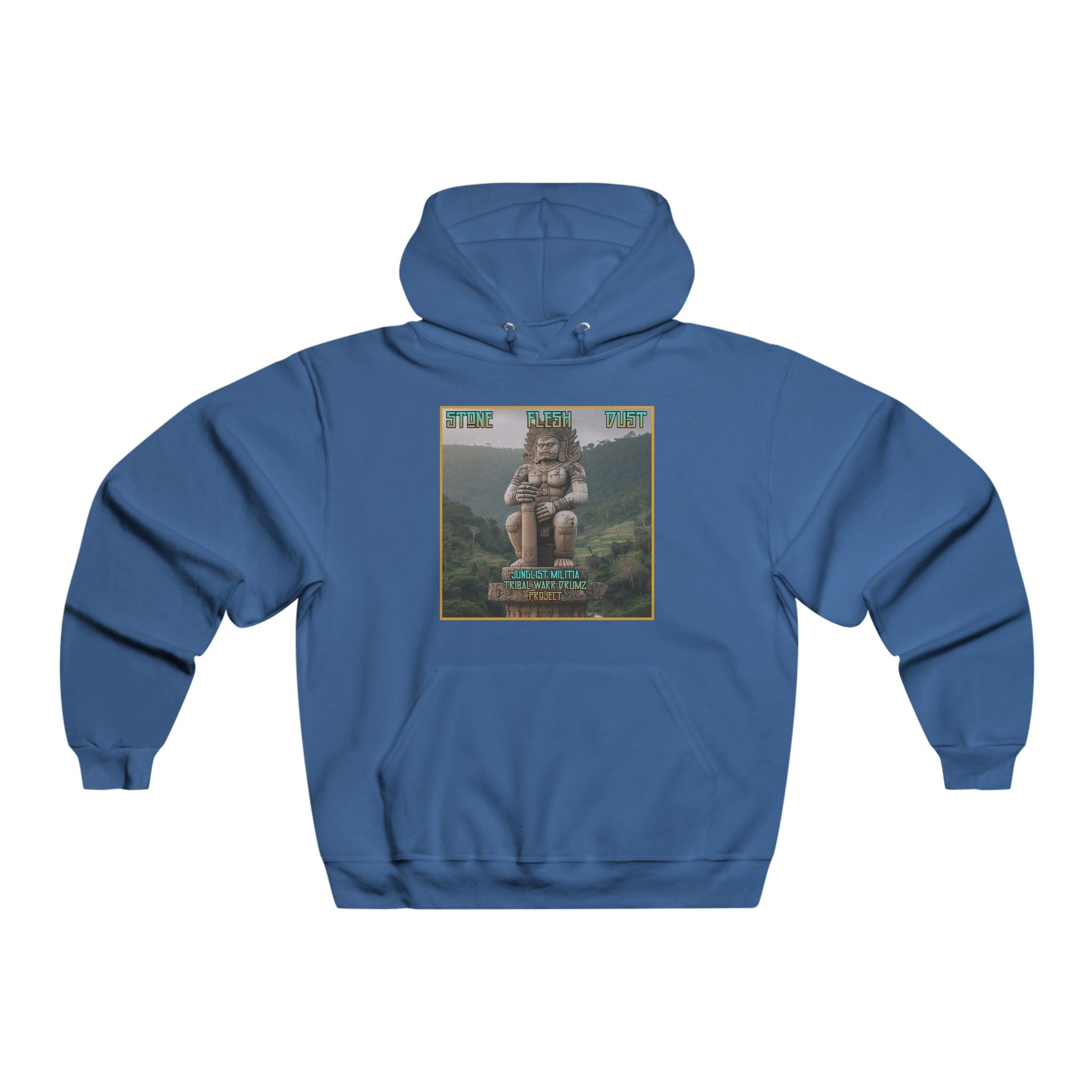 JERZEES NuBlend® STONE FLESH DUST-JUNGLIST MILITIA TRIBAL WARR DRUMZ PROJECT