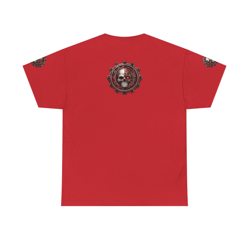 NEURODEMONIC - dnb hardstyle jungle techno trapcore metalcore Graffiti Skull Tee — Gildan Graphic Shirt