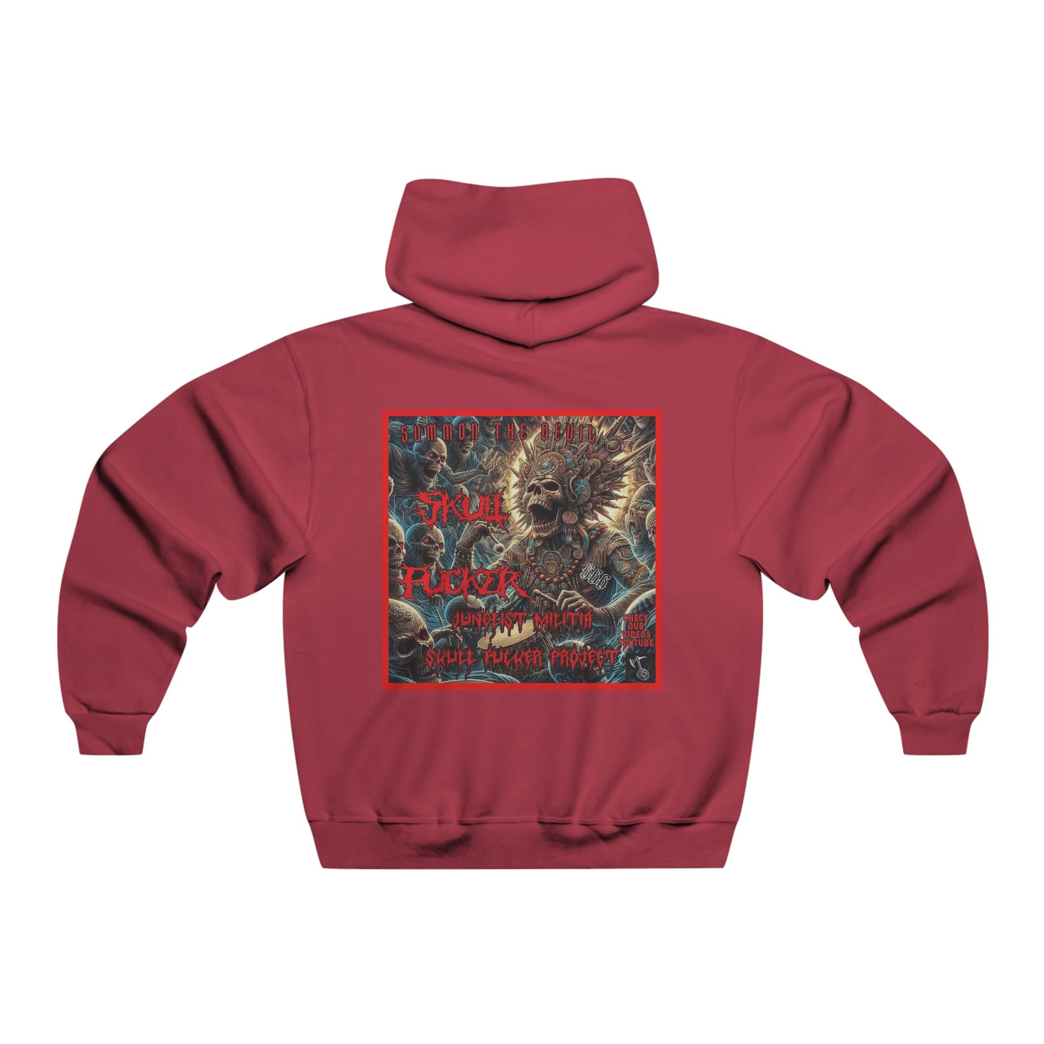 JERZEES NuBlend® The Skull Fucker 666-I Summon The Devil-JUNGLIST MILITIA-The Skull Fucker Project