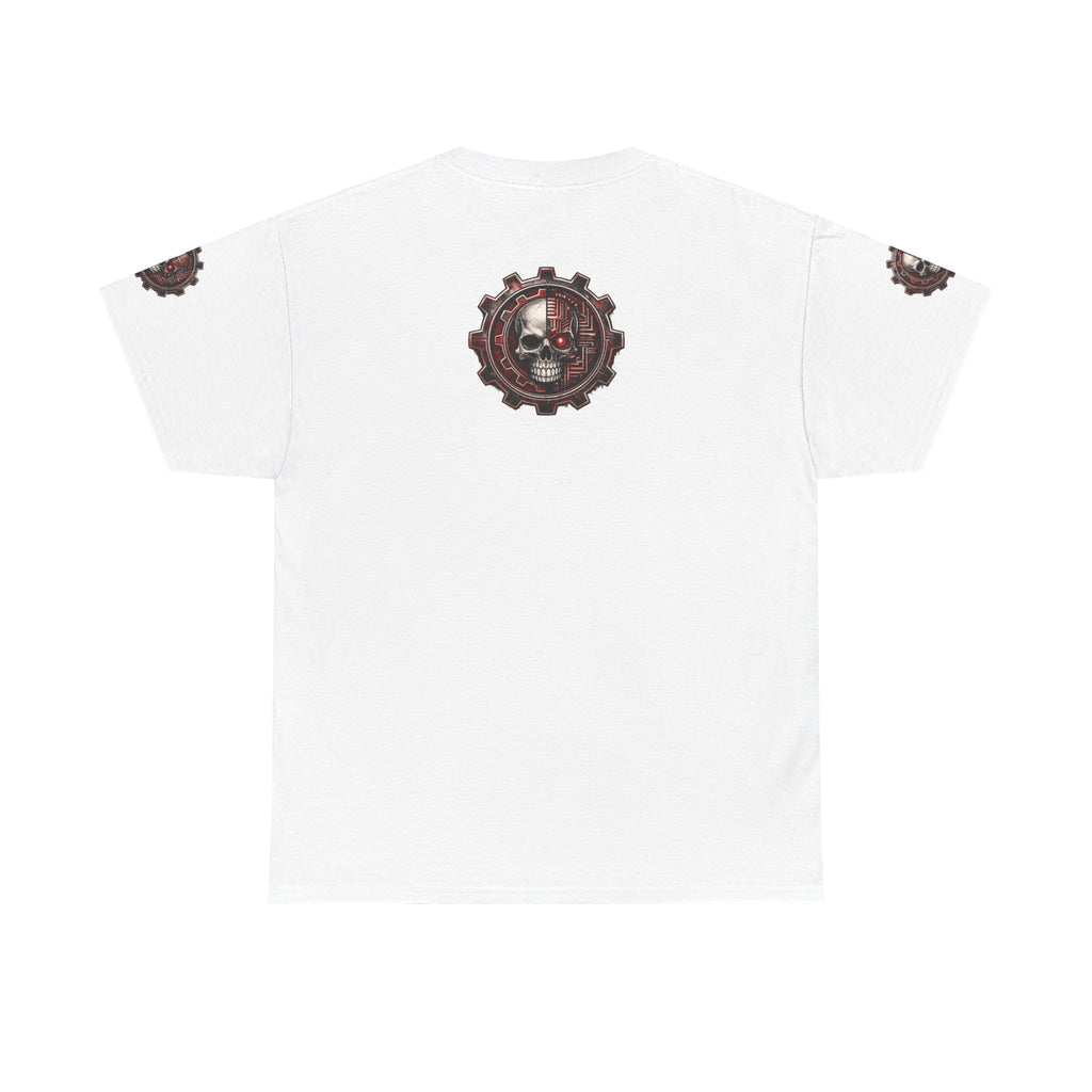 NEURODEMONIC - dnb hardstyle jungle techno trapcore metalcore Graffiti Skull Tee — Gildan Graphic Shirt