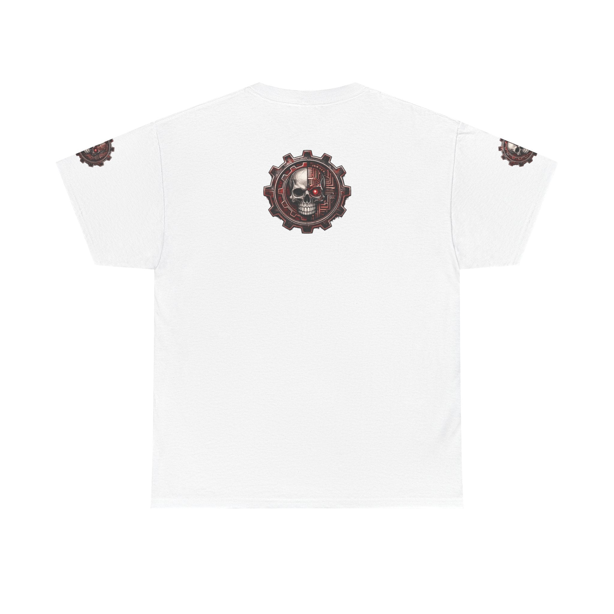 NEURODEMONIC - dnb hardstyle jungle techno trapcore metalcore Graffiti Skull Tee — Gildan Graphic Shirt