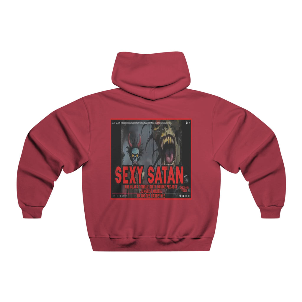 JERZEES NuBlend® SEXY SATAN-The Black Tongue-Dirty Drumz- Project-Junglist Militia HARDCORE HARDSTYLE