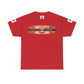 Droppin Beats Junglist Militia Bomb Threat 1st gen Logo Unisex Heavy Cotton Tee