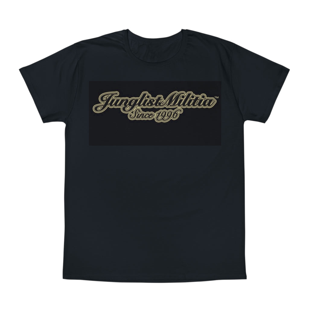 Unisex Iconic T-Shirt- Junglist Militia Since 1996 2nd Generation Logo