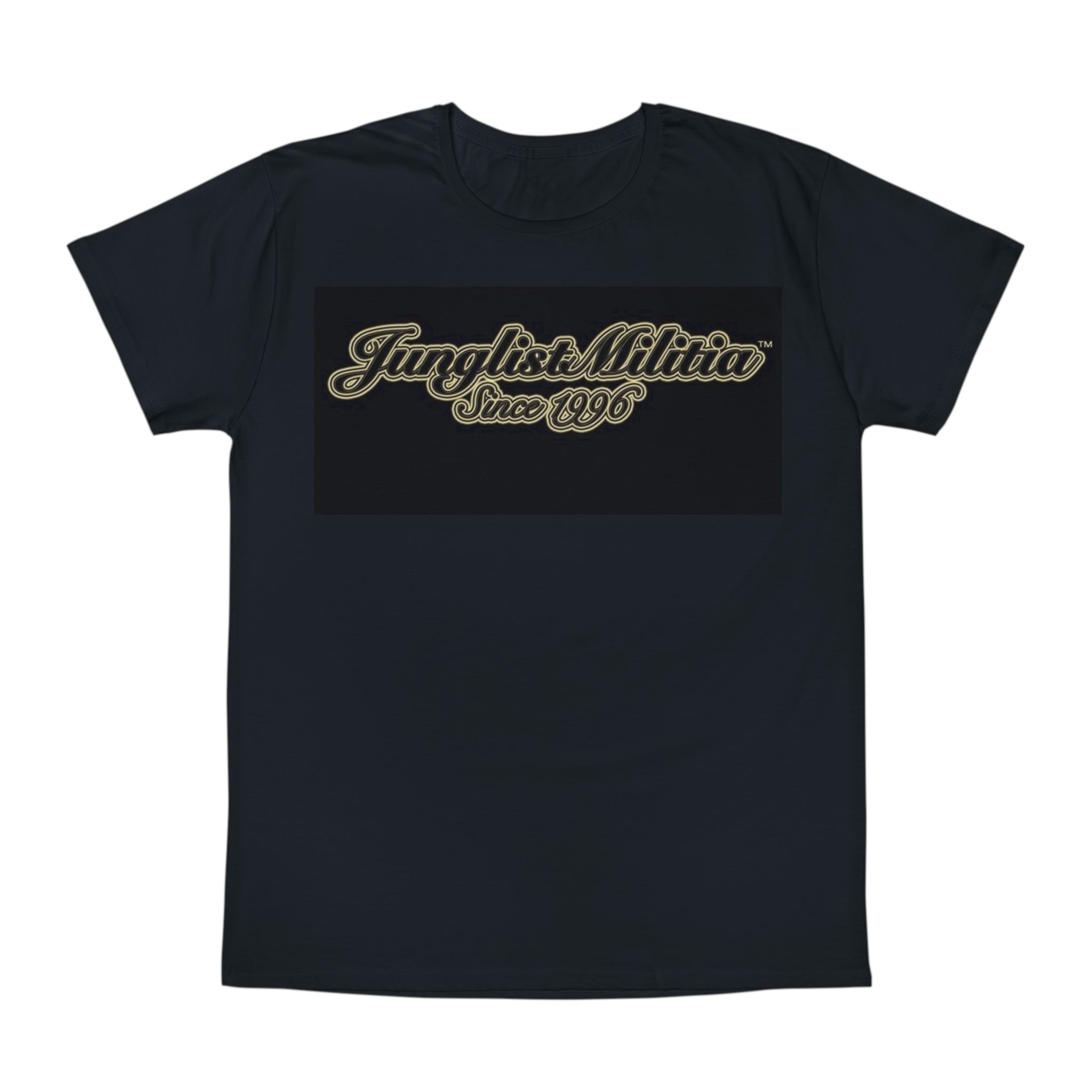 Unisex Iconic T-Shirt- Junglist Militia Since 1996 2nd Generation Logo