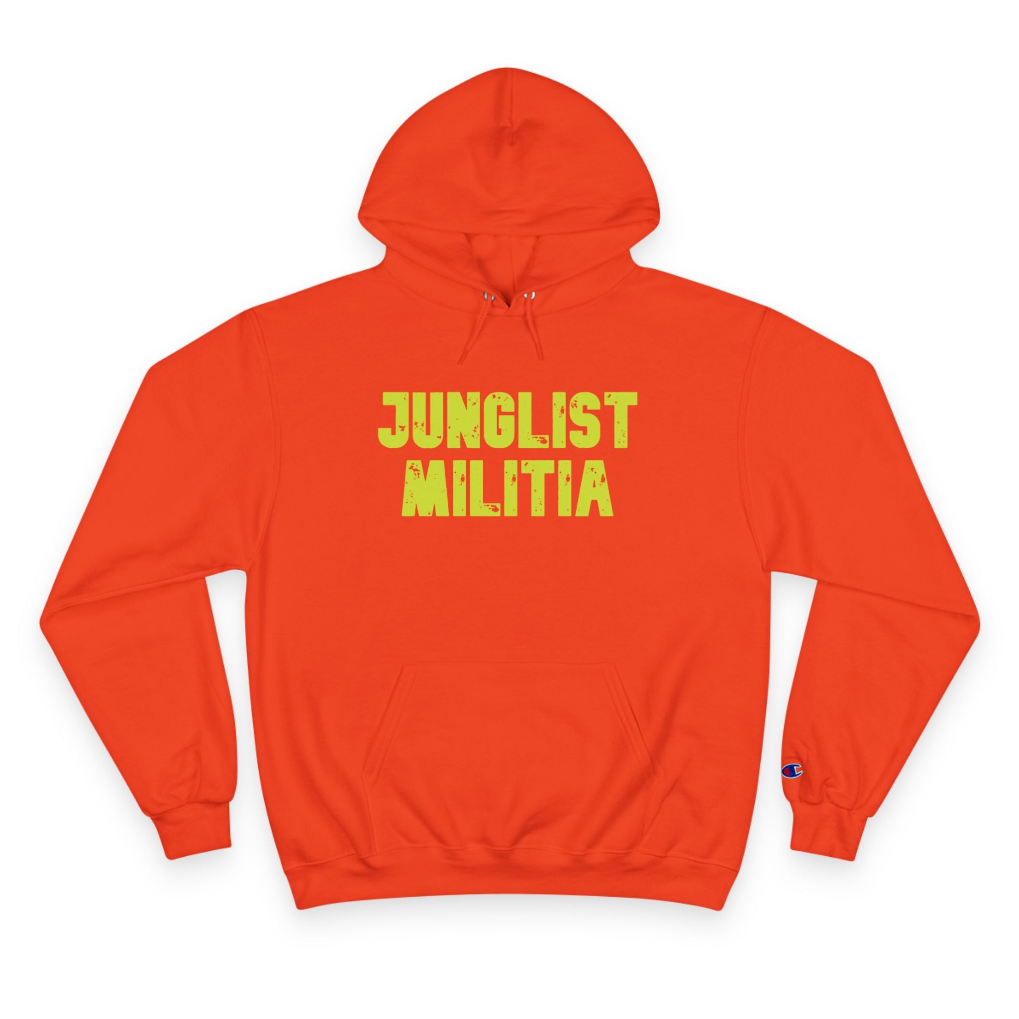 Champion Hoodie- JUNGLIST MILITIA ARMY