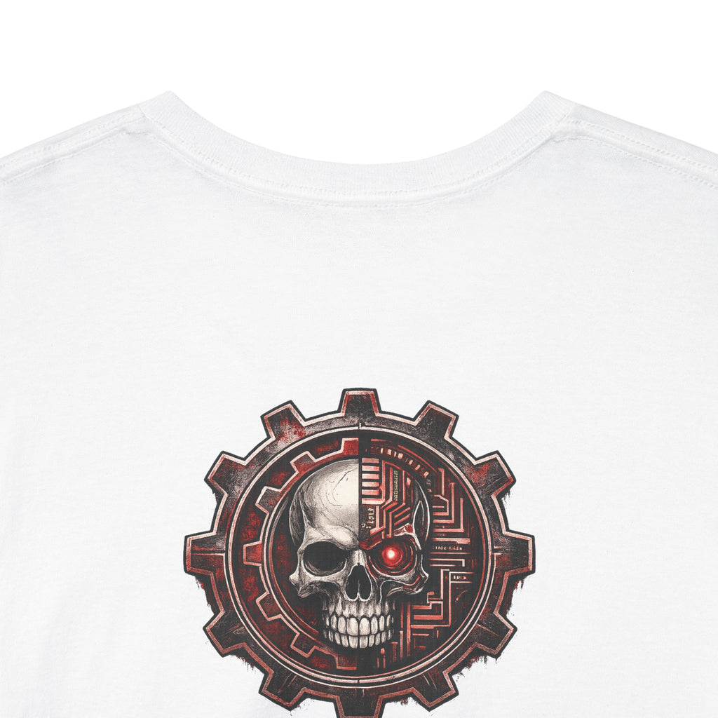 NEURODEMONIC - dnb hardstyle jungle techno trapcore metalcore Graffiti Skull Tee — Gildan Graphic Shirt