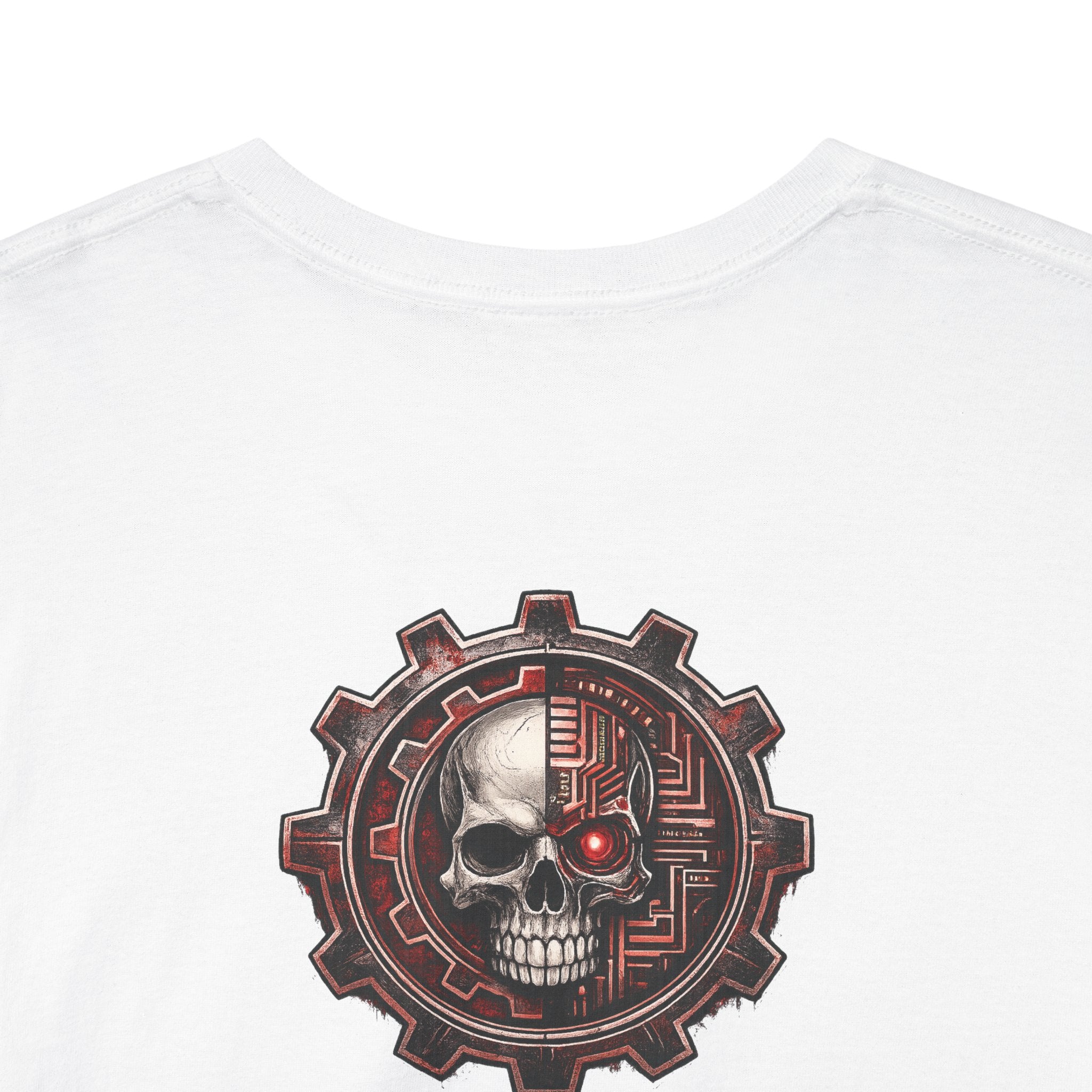 NEURODEMONIC - dnb hardstyle jungle techno trapcore metalcore Graffiti Skull Tee — Gildan Graphic Shirt
