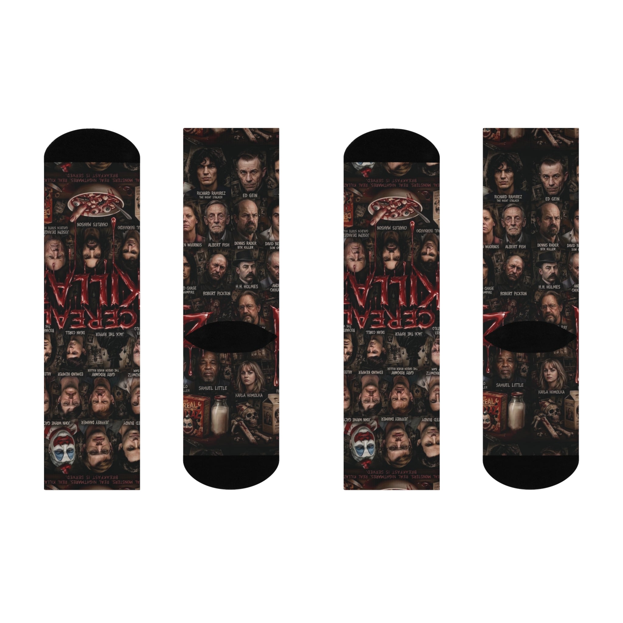 Cereal Killaz Socks – Premium True Crime Collector Edition | NeuroDemonic