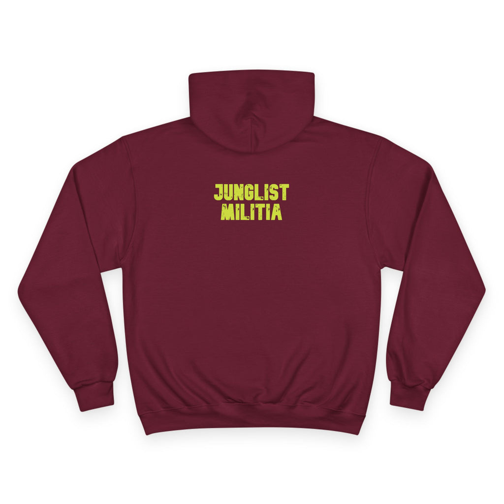 Champion Hoodie- JUNGLIST MILITIA ARMY