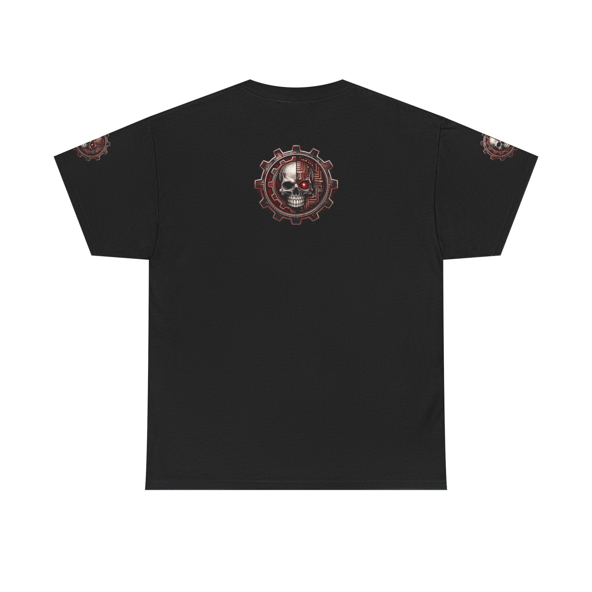 NEURODEMONIC - dnb hardstyle jungle techno trapcore metalcore Graffiti Skull Tee — Gildan Graphic Shirt