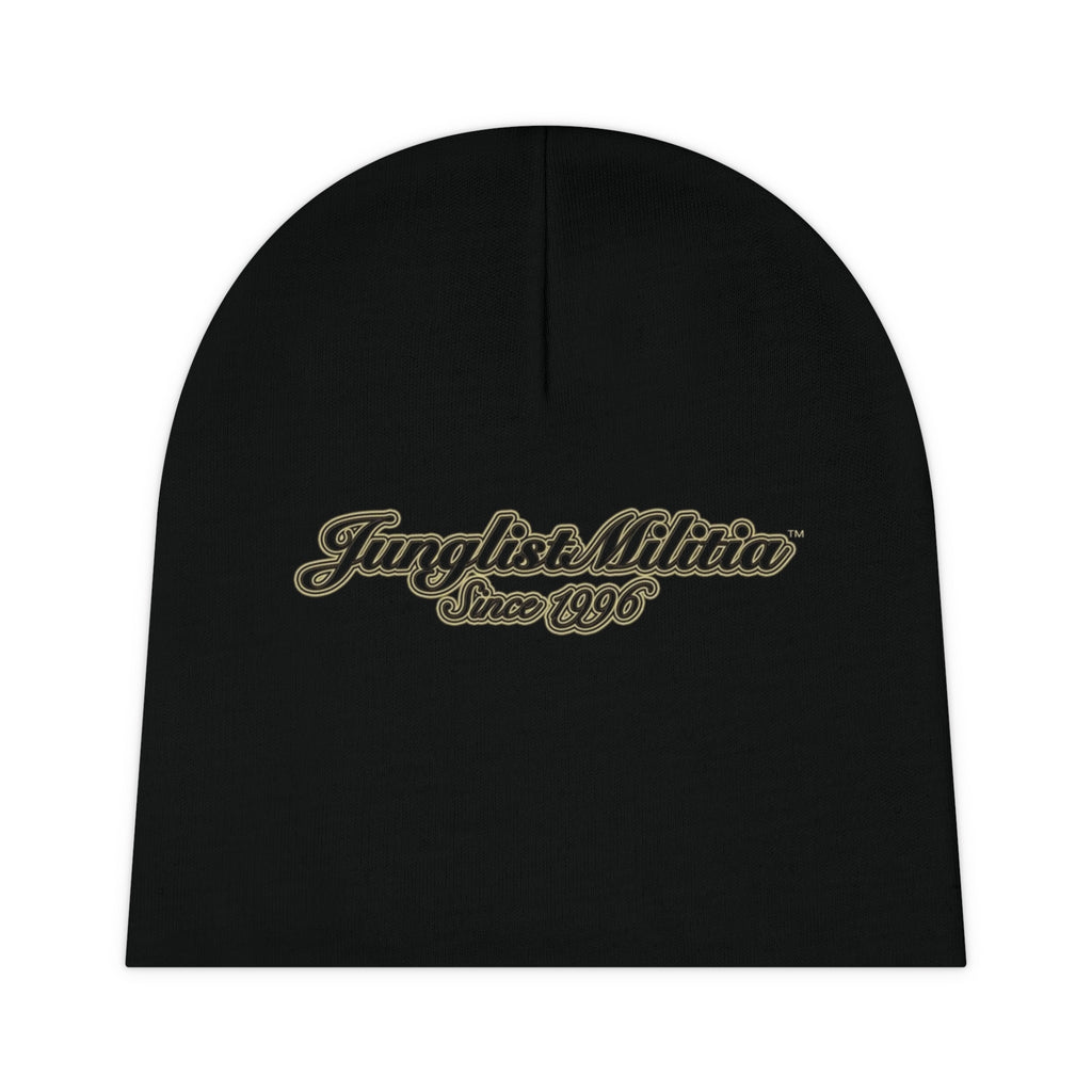 Baby Beanie (AOP)-Junglist Militia Since 1996 2nd Generation Logo