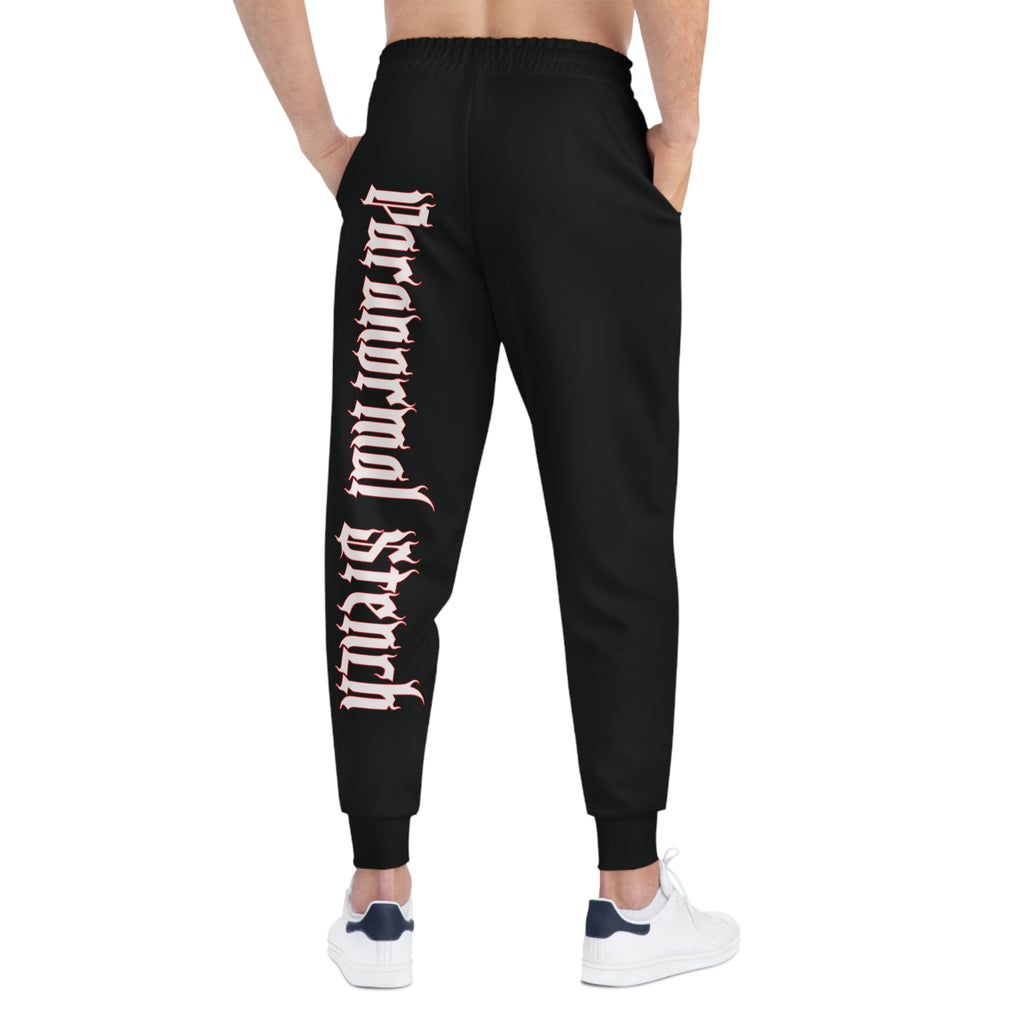 White Guilt Paranormal Stench Skull Fuckers - Athletic Joggers - Junglist Militia Since 1996