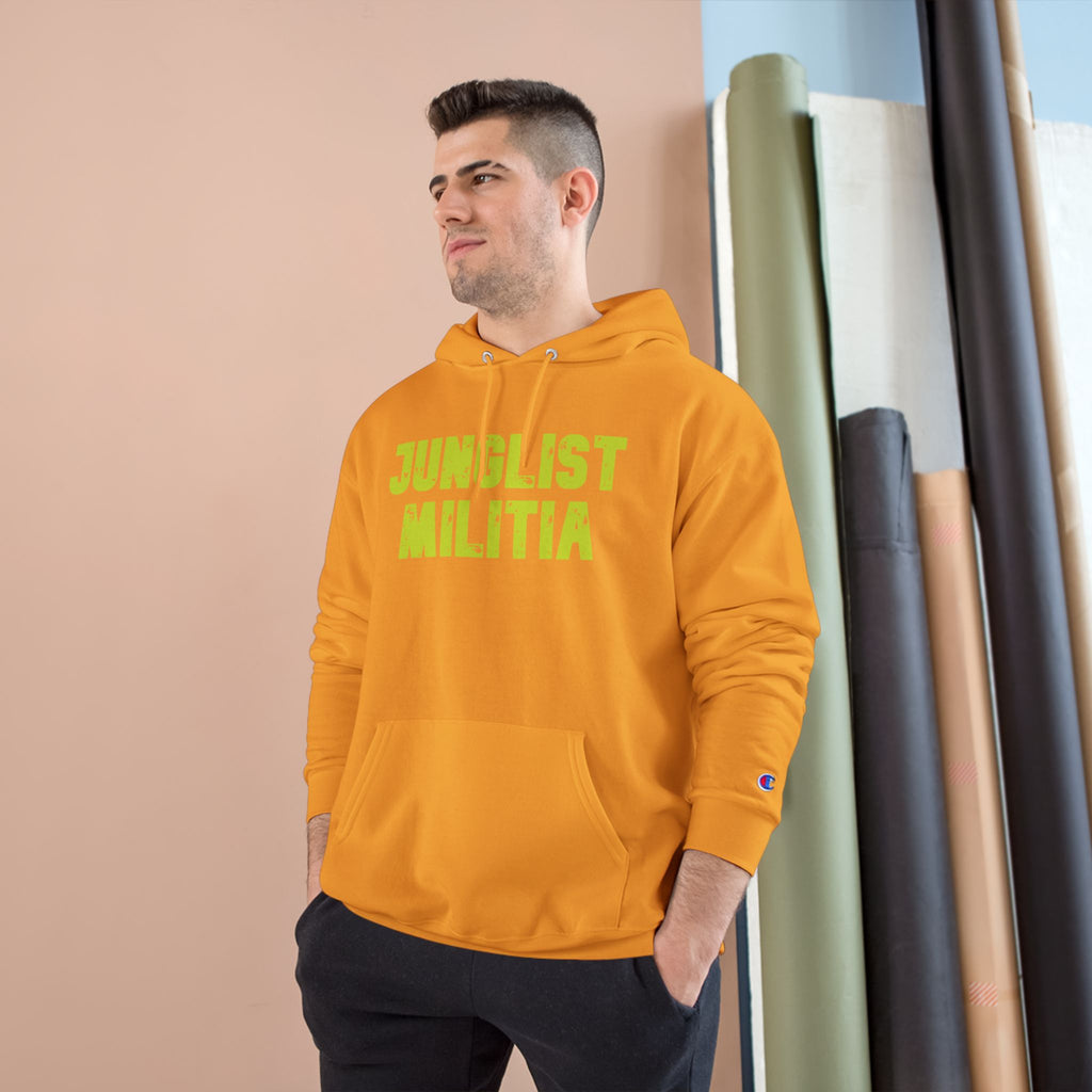 Champion Hoodie- JUNGLIST MILITIA ARMY