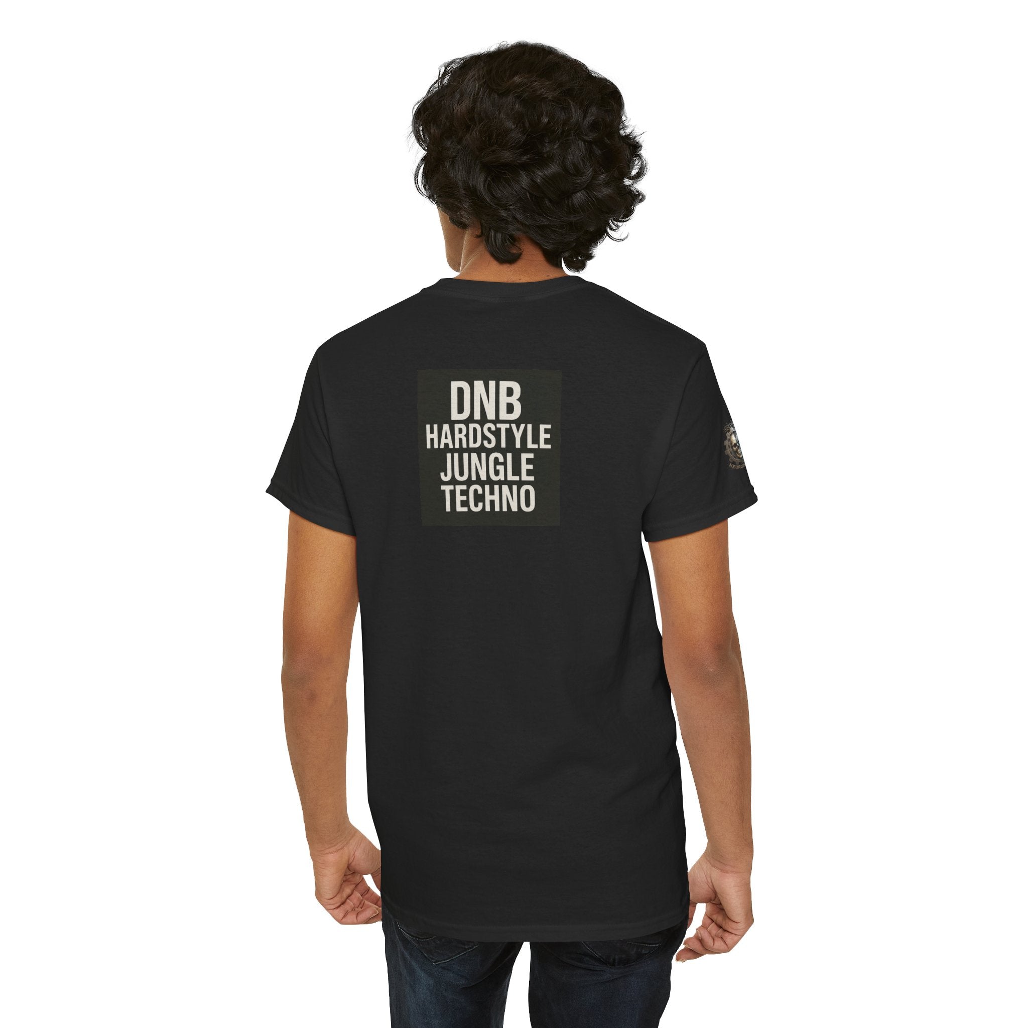 NeuroDemonic Carnival Jester T-Shirt – DNB Hardstyle Jungle Techno Edition