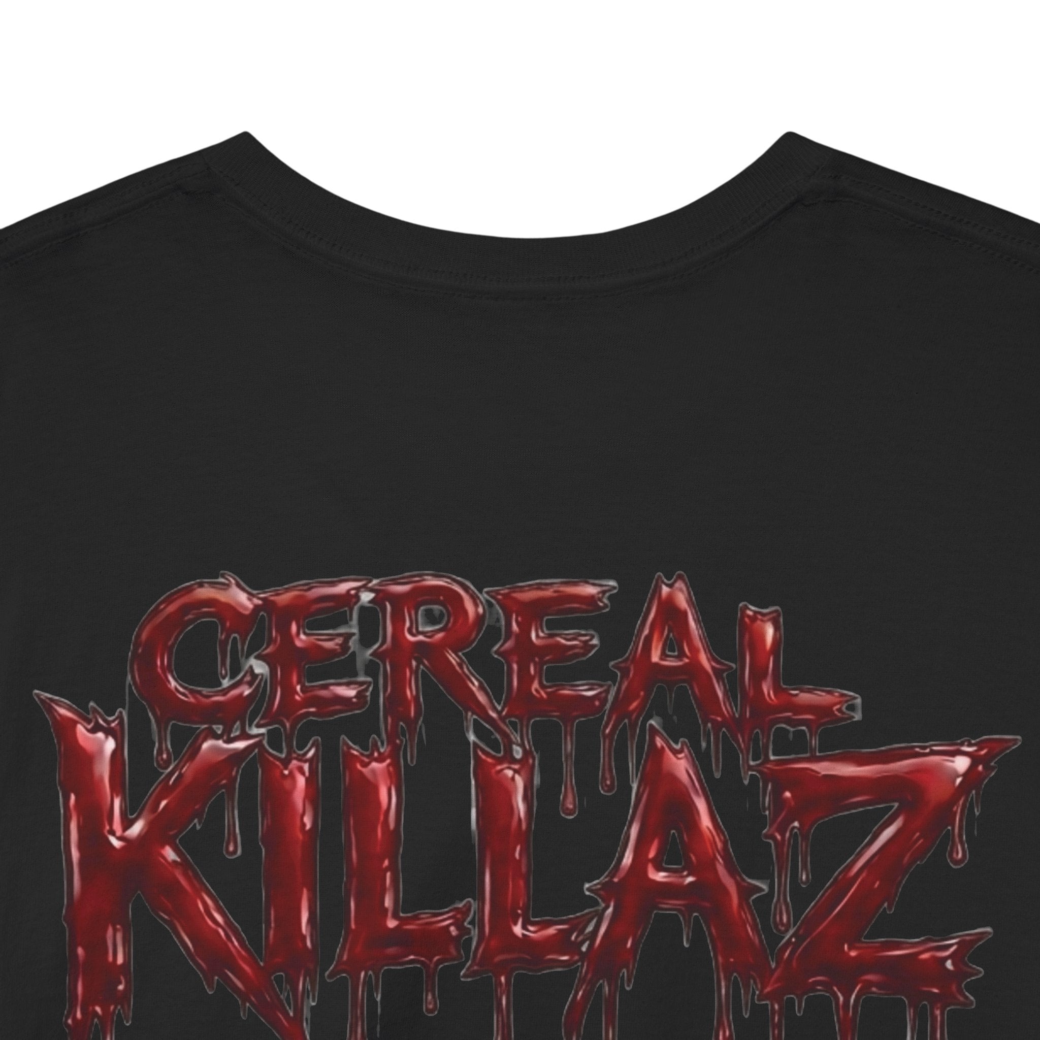 CEREAL KILLAZ™ True Crime Horror Graphic T-Shirt | Gothic Streetwear | NeuroDemonic