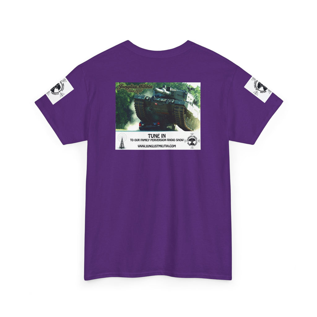 Classic Radio Junglist Militia The Junglist Militia Family Perversion Radio Show Los Angeles, California. Unisex Gildan T-Shirt